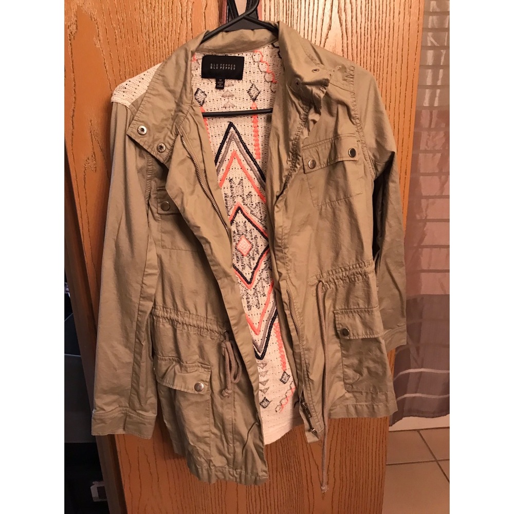 Tan Utility/Anorak Women’s Jacket